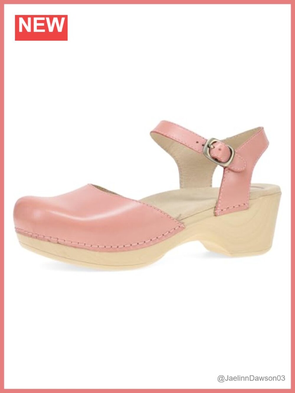 Dansko Mary Jane Heeled Clogs with Arch Support